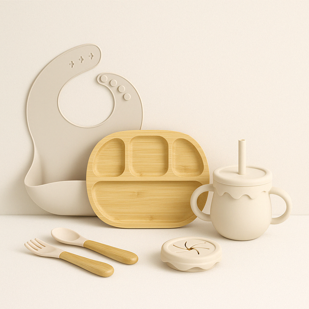 Silicone dining set