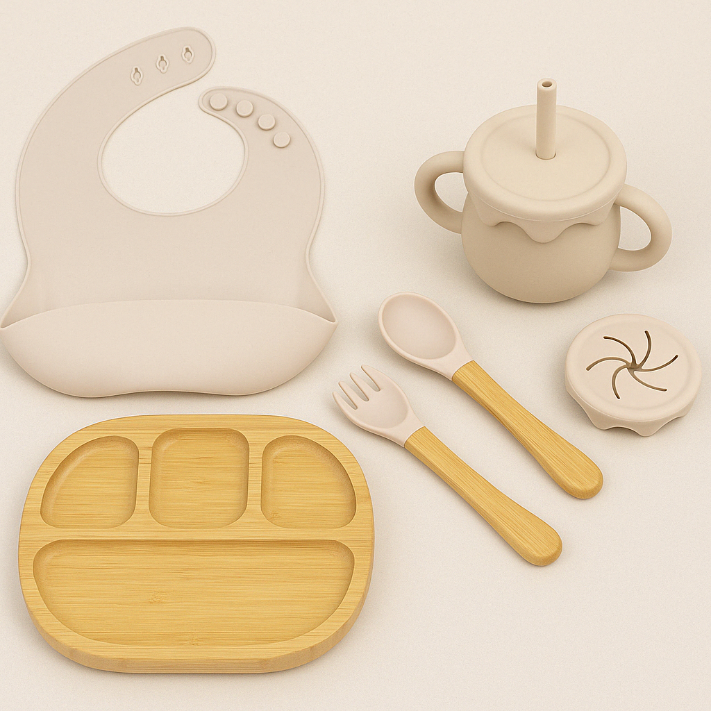 Silicone dining set